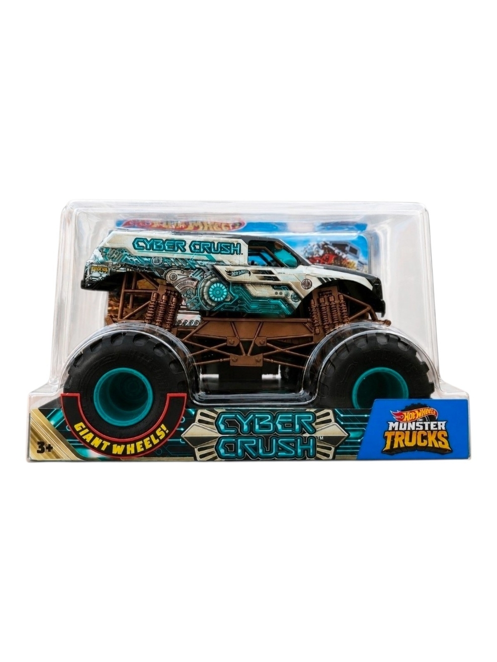 Hot Wheels Monster Trucks Cyber Crush 1:24 Scale